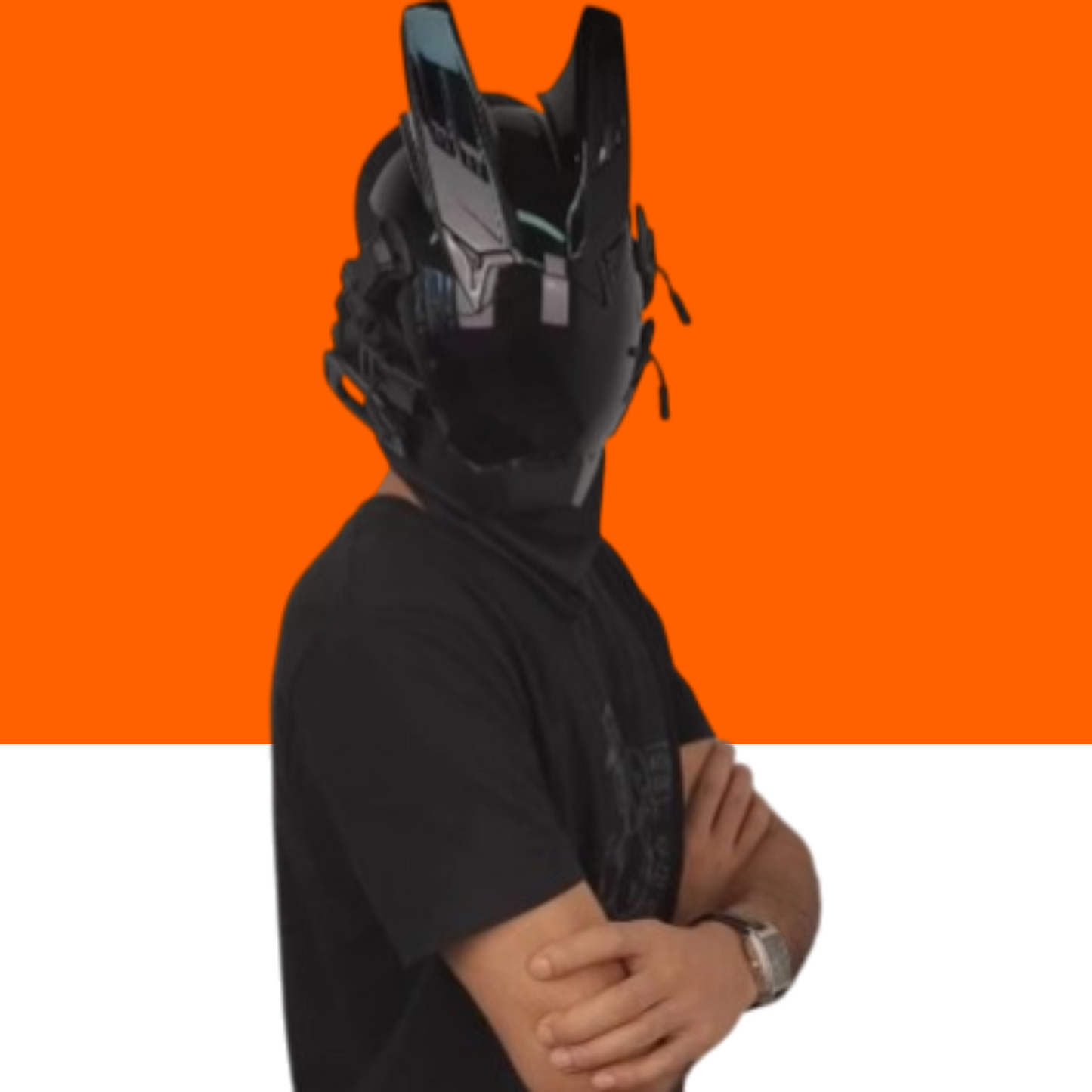 Cyberpunk Cosplay Helmet - Premium Edition