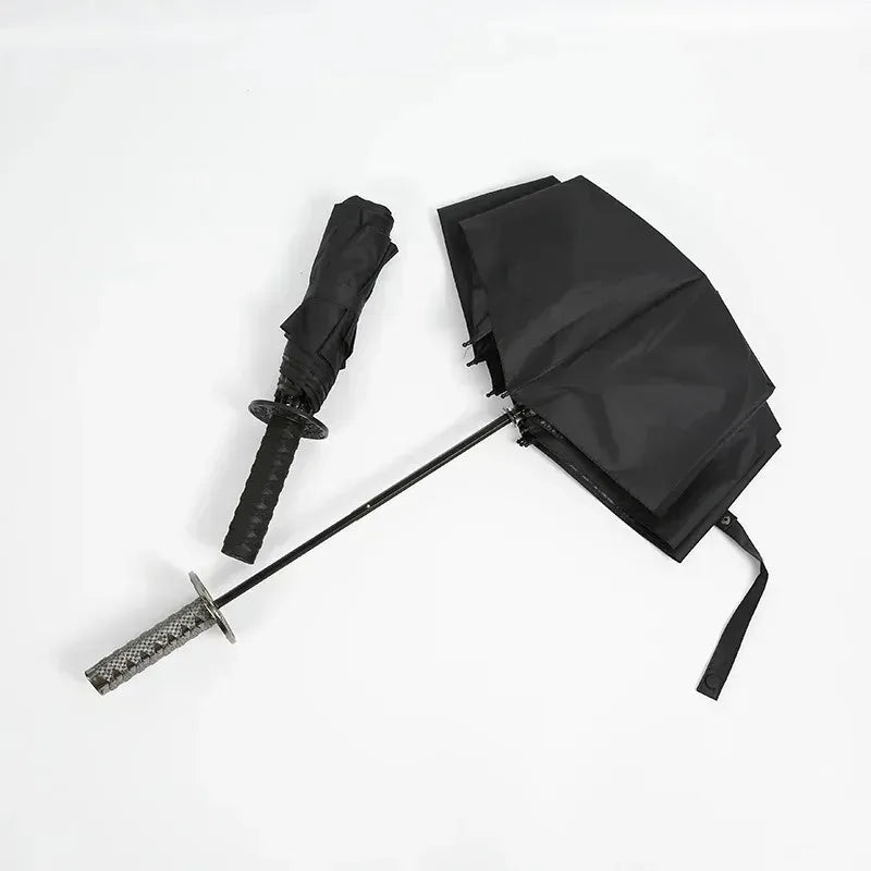 Katana-Style Umbrella - Elegant and Functional